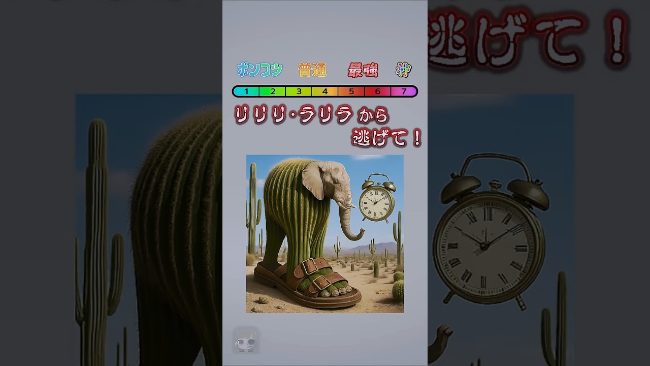 リリリ・ラリラから逃げて！#クイズゲーム #ミニゲーム #暇つぶし