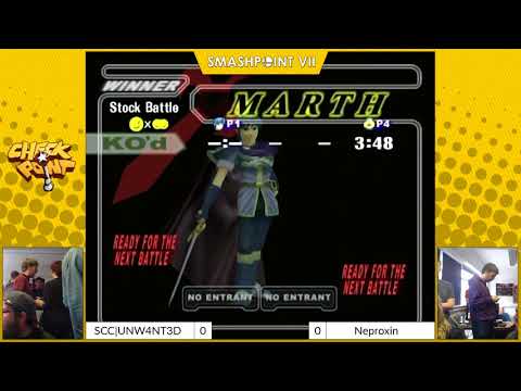 SmashPoint VII Melee - LR1 - Unw4nted vs Neproxin