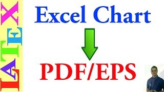 Excel Chart to PDF/EPS for LaTeX (LaTeX Tips/Solution - 07)