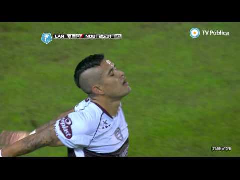 Gol de Ayala. Lanús 1 - Newells 0 | Torneo Final 2014 - Fecha 19