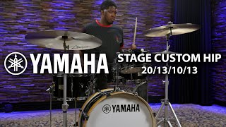 Video thumbnail for Yamaha Stage Custom Hip Drum Set 20/13/10/13 - Raven Black by Memphis Drum Shop