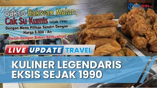Eksis Sejak 1990, Tempat Wisata Kuliner Bakso Bakwan Malang Cak Su Kumis Tawarkan Konsep Prasmanan