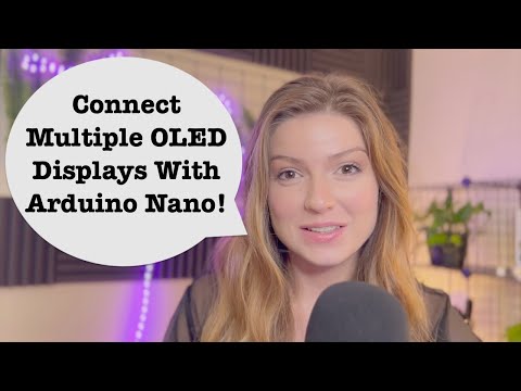 Connect Multiple OLED Displays With Arduino Nano (or any other board)