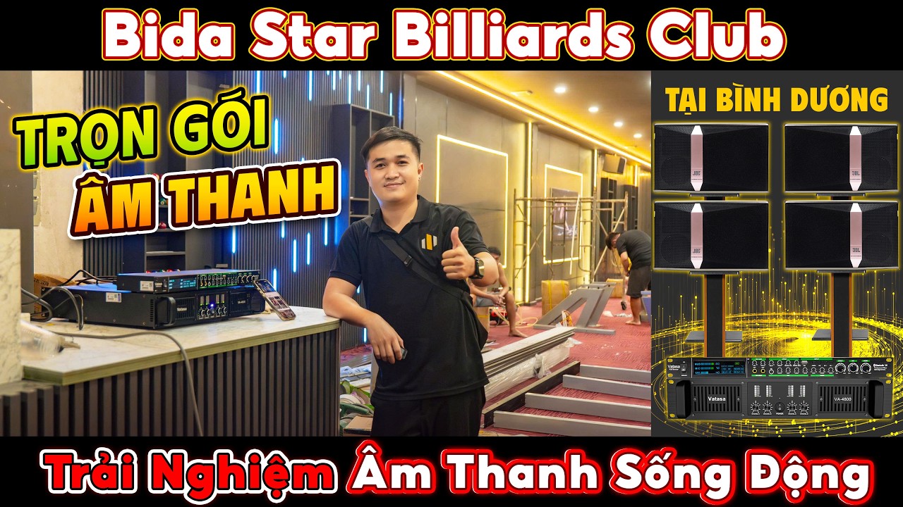 Video sản phẩm Dàn karaoke JBL TT492: (2 JBL Ki512,  Vatasa KX8 Luxury, Vatasa VA-4800)