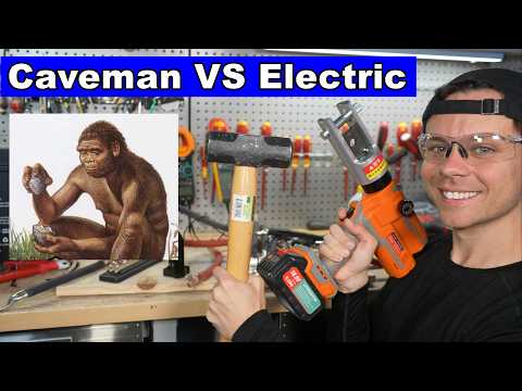 Caveman Crimping VS Electric Crimper! 300 amp Test Part 5