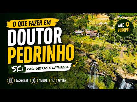 O QUE FAZER EM DOUTOR PEDRINHO SC ? | CACHOEIRA PAULISTA | VALE EUROPEU EM SANTA CATARINA