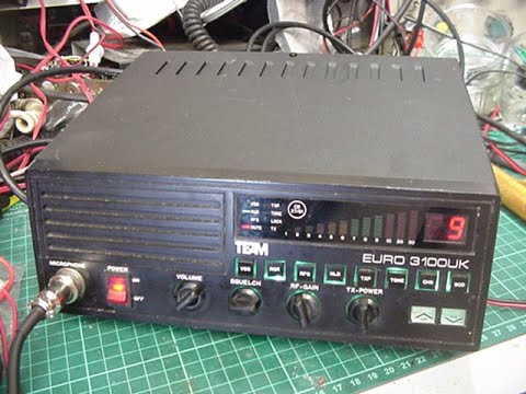 Team Euro 3100UK CB27/81 CB radio (base station) - Repair & Transmit alignment