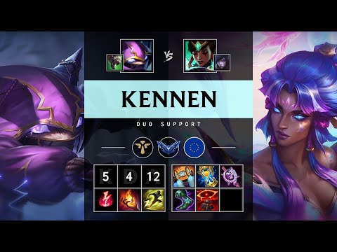 Kennen Support vs Karma - EUW Diamond Patch 25.14