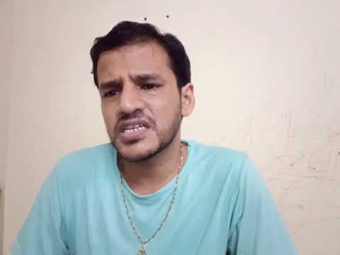 chandrakesh singh A depressed man lost everything. Telling to police 