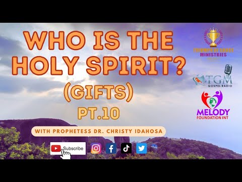 WHO IS THE HOLY SPIRIT? PT.10 (GIFTS) | Sunday Service (30/06/24) | Prophetess Dr. Christy Idahosa