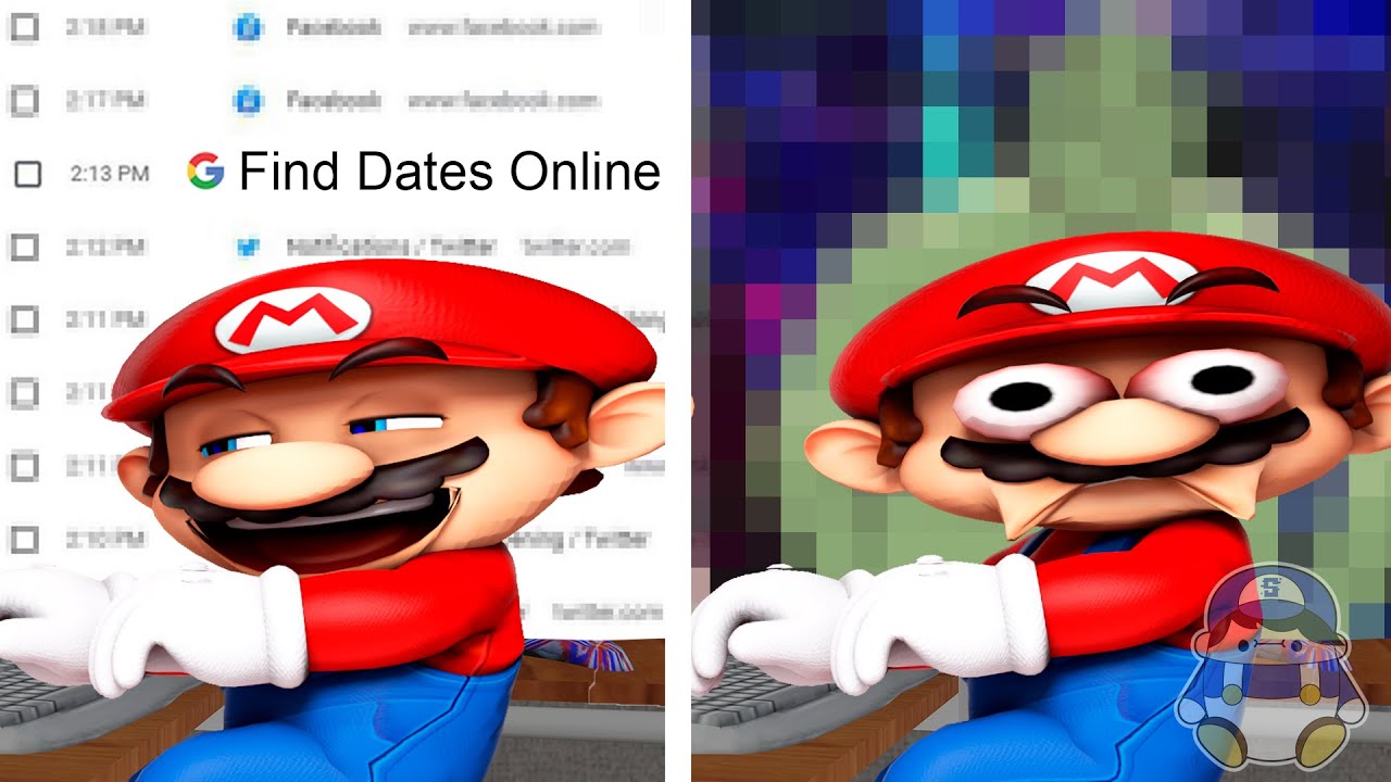 Mario Reacts To SMG4's Browser History