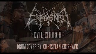 ENTHRONED - Evil Church - DRUM COVER by Christian Krishate