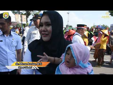 PARADE KEBANGSAAN DI KENDAL MERIAHKAN PERINGATAN HAB KEMENAG KE - 74