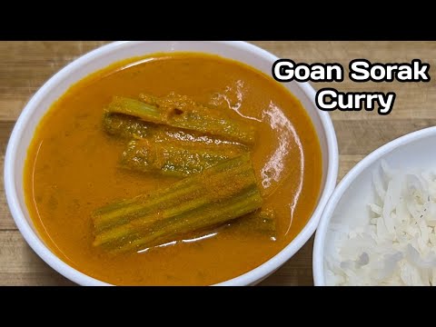 Goan  Sorak Curry / Simple Drumstick Sorak / Yasmin Fernandes Recipes