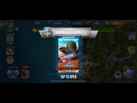 EDAPHOSAURUS PACK - JURASSIC WORLD THE GAME