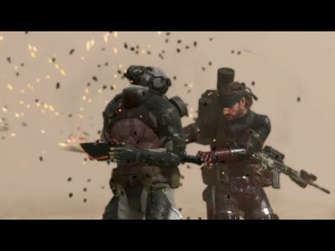 MGS 5 All Skulls Counter CQC Animation + Slow mo(Acceleramin)