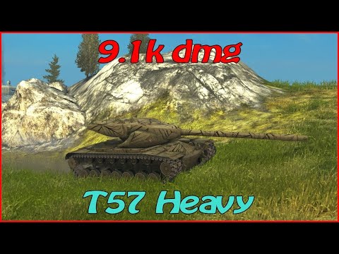 WOT Blitz / T57 Heavy / 5 frags / 9.1k dmg