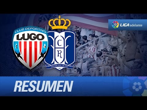 Resumen de CD Lugo (2-1) Recreativo de Huelva