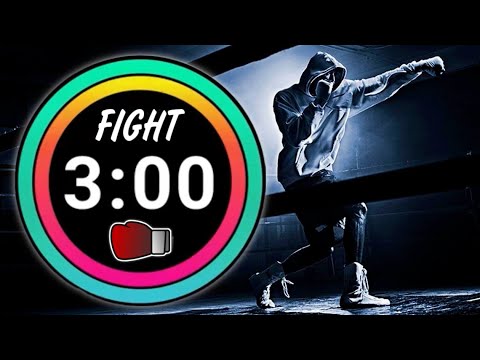 12 Round Boxing Match Timer 12x3 ⏱ Motivational, Aggressive Music for Sparring and Shadow Boxing 🥊