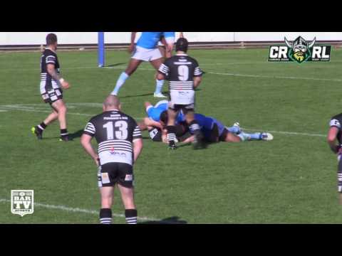 2017 Canberra RL   Reserve Grade Highlights   Queanbeyan Blues v Yass magpies