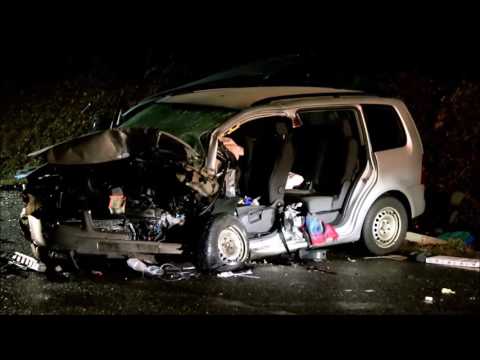 Zwei Schwerverletzt nach Frontalcrash auf B420 bei Ottweiler