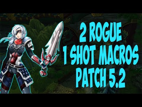 ♣ Sensus - WoW Rogue Guide - Rogue One Shot Macros/PvP Montage (WoW MoP Rogue PvP) [Rogue PvP]