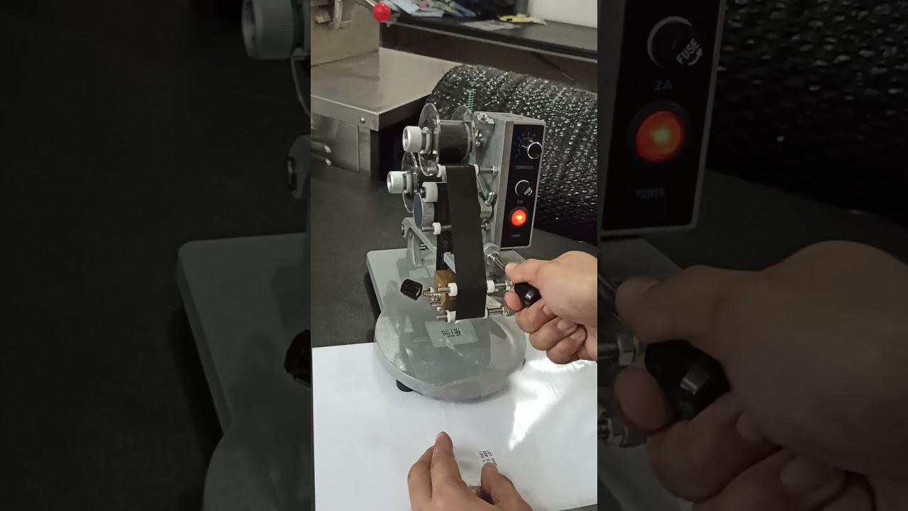 DY8 Date Coding Machine / Expiry Date Printer / Batch Code Printer (by Hendrick Enterprises)