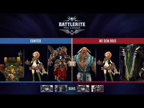 eUnited VS We Dem Bois - Battlerite Pro League Season 2 - Europe - Week 1