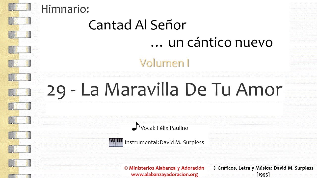 29 La Maravilla De Tu Amor (Vocal)