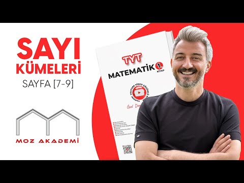 TYT MATEMATİK l 1. Video l Sayfa [7-9]  l Sayı Kümeleri l   MOZAKADEMİ 2025