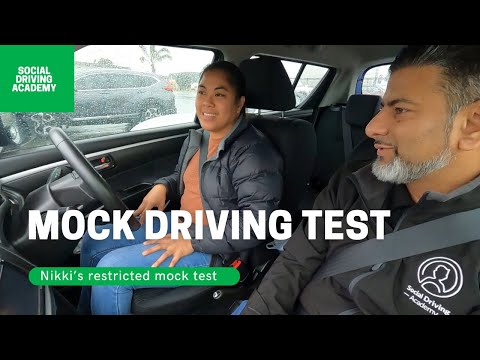Nikki’s Restricted Mock Driving Test - Highbrook, Auckland, New Zealand