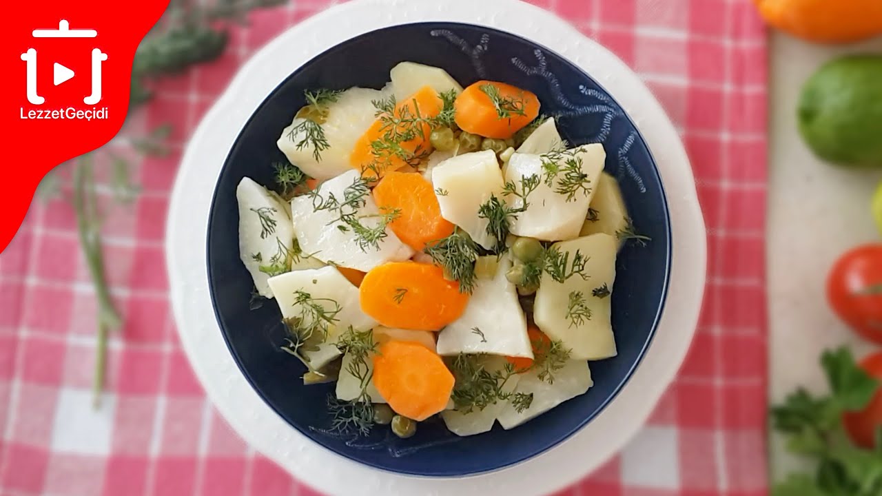 Portakallı Kereviz Tarifi – Ara Yemek Menüsü Zeytinyağlı Yemek Tarifleri