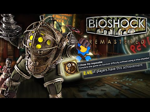 BIOSHOCK is one of the HARDEST games to 100%