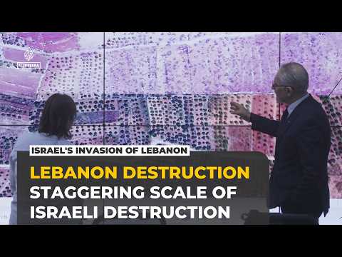 Scope of the Israeli destruction in Lebanon revealed in satellite imagery