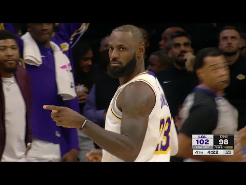 LeBron James INSANE 4th QTR Take Over With 10 Straight PTS Uncut | December 7, 2025