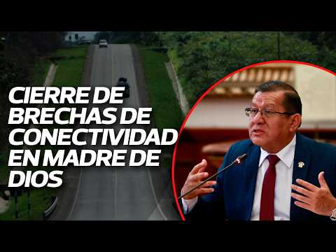 Eduardo Salhuana sobre proyectos para cerrar brechas de conectividad en Madre de Dios | #ENTREVISTA