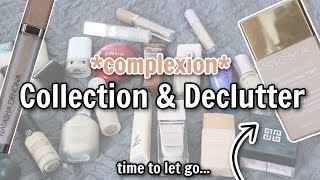 The Declutter Begins! 👀 Base Makeup Collection: Primer, Foundation, Concealer, Powder