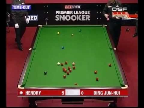 Snooker - 2005 Premier League 2 - SF2 - Hendry vs Ding - Fr 6