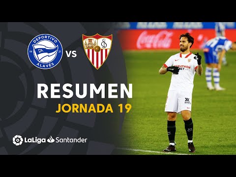 Resumen de Deportivo Alavés vs Sevilla FC (1-2)