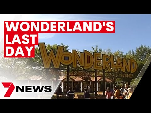 Wonderland’s final day of operation at Sydney’s Eastern Creek | 7NEWS