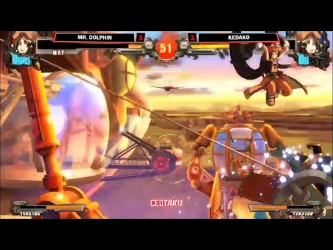 "BBR" GGXrd R2 AT CEOTAKU 2017 - MR. DOLPHIN vs KEDAKO