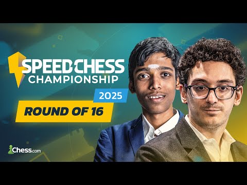 Praggnanandhaa Rameshbabu vs Fabiano Caruana | Speed Chess Championship