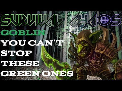 SURVIVAL CHAOS | GOBLIN INSANE CLOSE CALL WORTH ALL THE SALVAGE | Warcraft 3 Reforged