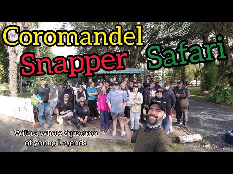 Coromandel Snapper Safari 2024 [with a whole Squadron of Young Legends]