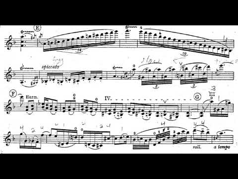 Waxman - Carmen Fantasy - violin score
