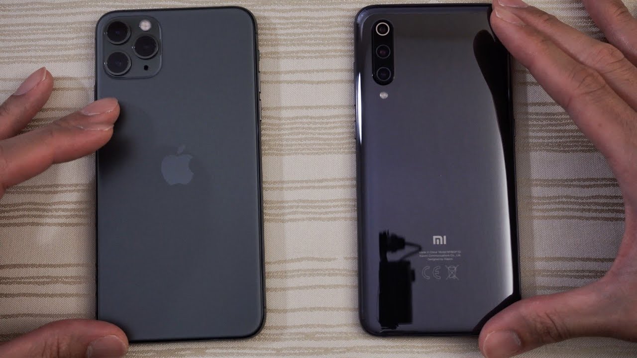 iPhone 11 Pro Max vs Xiaomi Mi 9 - Speed Test!