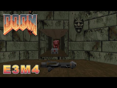 Ultimate Doom Longplay - E3M4: House of Pain (Ultra-violence/Pistol Start)