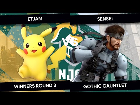 NJCU Gothic Gauntlet 2023 - ETJAM (Pikachu) vs Sensei (Snake) - Winners Round 3