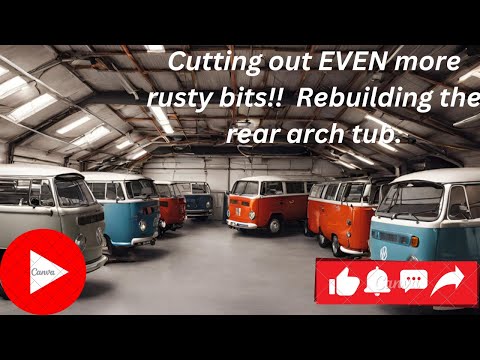 VW Bus Project Ep 19 cutting out more RUST!
