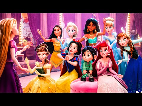 Vanellope Meets The Disney Princesses! - WRECK-IT RALPH 2 Clips (2018)
